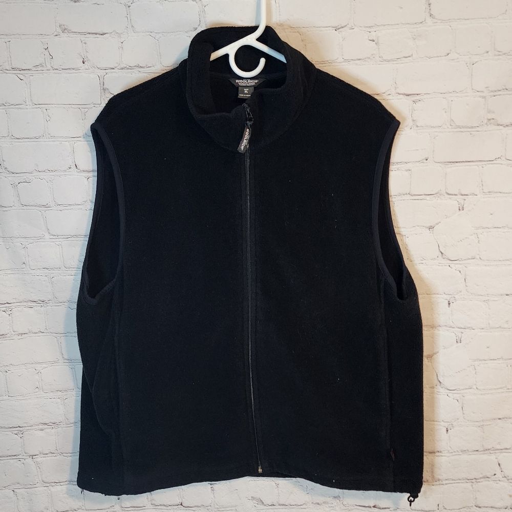 Men's Woolrich Full Zip Sweater Vest, Size XL